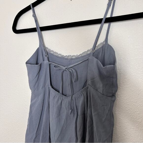 Target Wild Fable Trim Babydoll Cami/ Slate Blue/ Size XXS - Picture 8 of 9